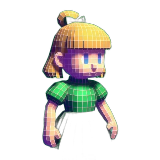 hat, dress, robot, staff transparent PNG cut-out