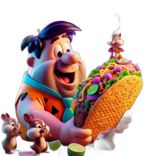food, hat, animal, staff transparent PNG cut-out