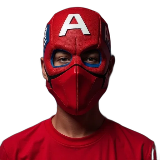 mask, face, animal, comic book art transparent PNG cut-out