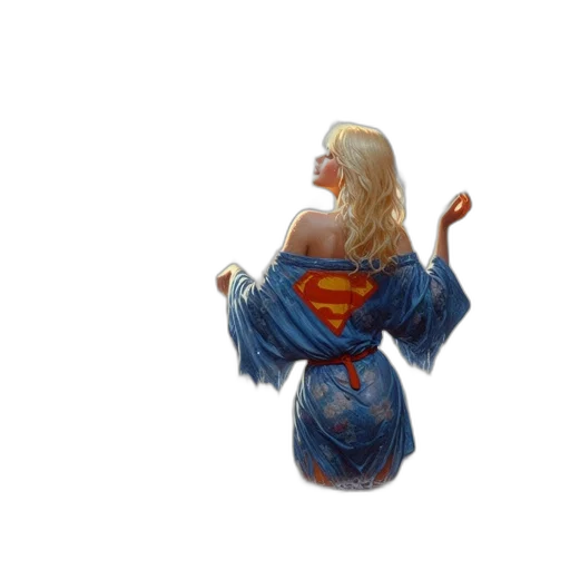 dress, fantasy art, concept art, 3d render transparent PNG cut-out