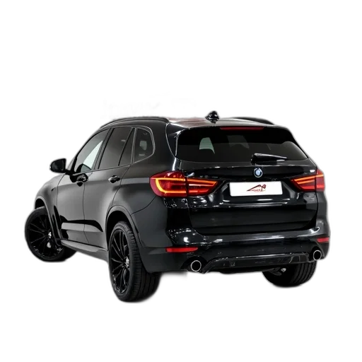 car, black, suv, parked transparent PNG cut-out