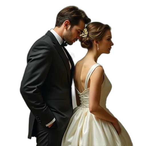 dress, jewelry, photorealistic, concept art transparent PNG cut-out