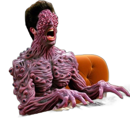 creature, furniture, animal, face transparent PNG cut-out