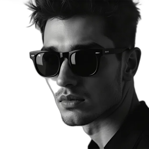 face, staff, jacket, hair transparent PNG cut-out