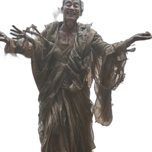 staff, creature, dress, concept art transparent PNG cut-out