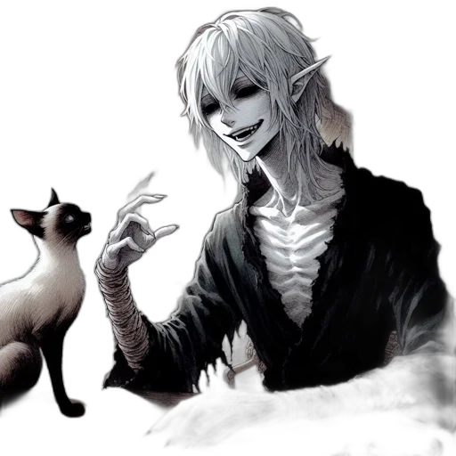 creature, animal, mask, fantasy art transparent PNG cut-out