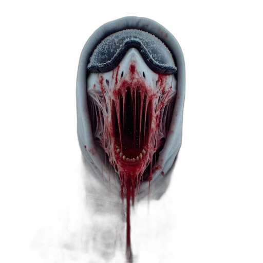 mask, creature, face, weapon transparent PNG cut-out