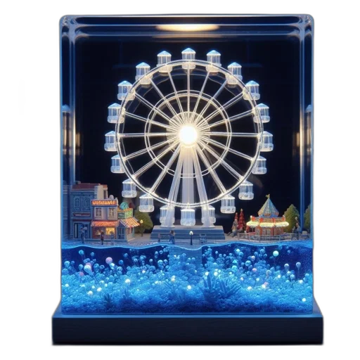 jewelry, furniture, diorama, shows transparent PNG cut-out