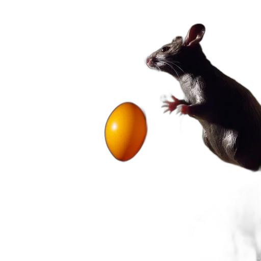 animal, food, photorealistic, eerie transparent PNG cut-out