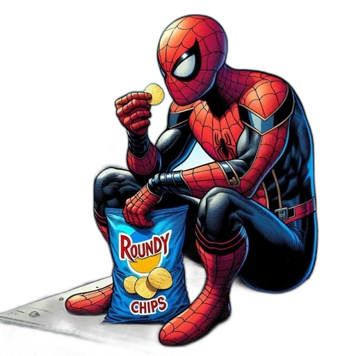 food, robot, comic book art, concept art transparent PNG cut-out