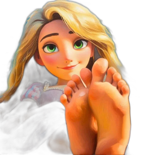 face, shoes, photorealistic, cartoon transparent PNG cut-out