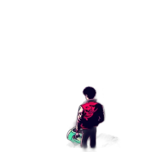 robot, bottle, jacket, creature transparent PNG cut-out