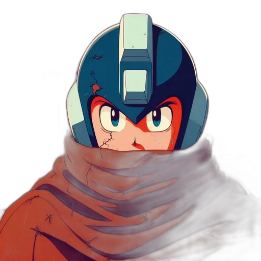 robot, mask, face, weapon transparent PNG cut-out