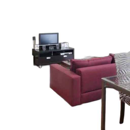 furniture, 3d render, modern, living transparent PNG cut-out