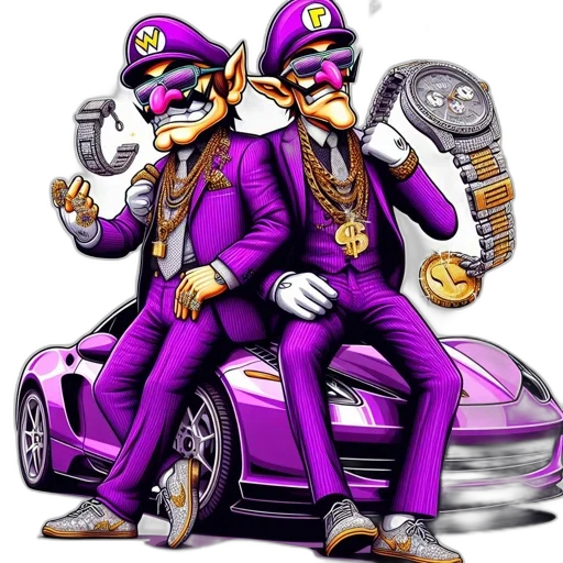 car, concept art, cartoon, pixel art transparent PNG cut-out