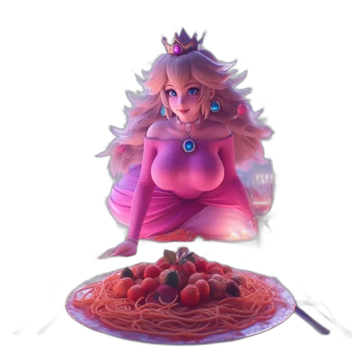 food, dress, crown, creature transparent PNG cut-out