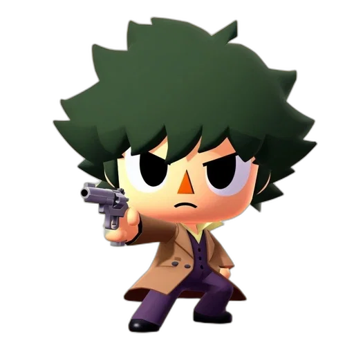 weapon, staff, jacket, animal transparent PNG cut-out