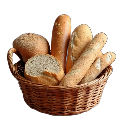 food, weapon, photorealistic, 3d render transparent PNG cut-out