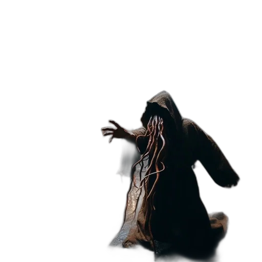 creature, staff, hair, animal transparent PNG cut-out