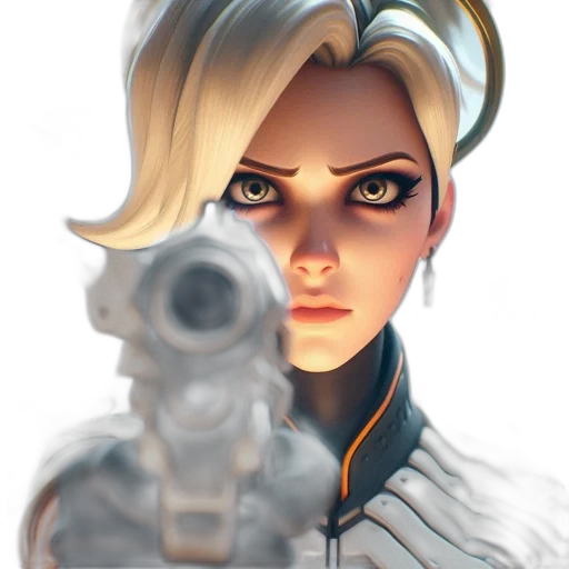 weapon, face, staff, robot transparent PNG cut-out