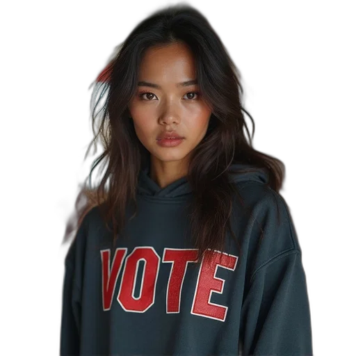 jacket, face, photorealistic, dark transparent PNG cut-out