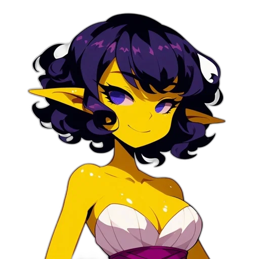 mask, dress, staff, creature transparent PNG cut-out