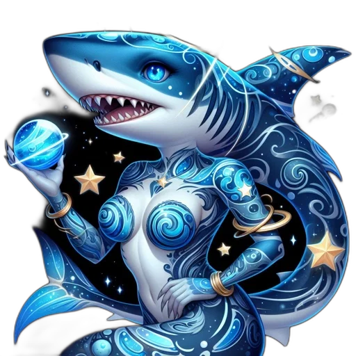 staff, creature, animal, fantasy art transparent PNG cut-out