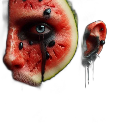 mask, face, food, creature transparent PNG cut-out