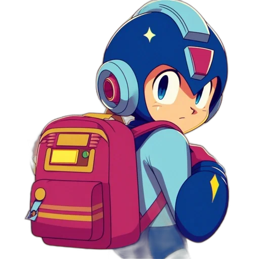 robot, jacket, concept art, pixel art transparent PNG cut-out