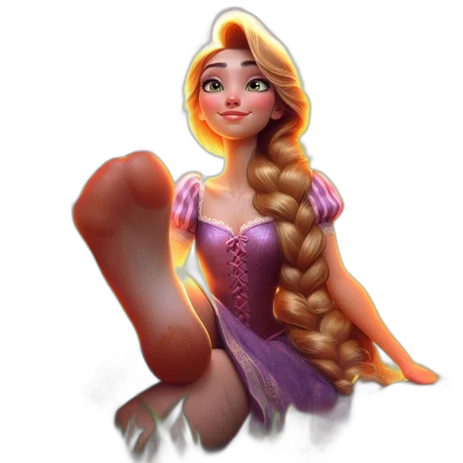 dress, hair, crown, concept art transparent PNG cut-out