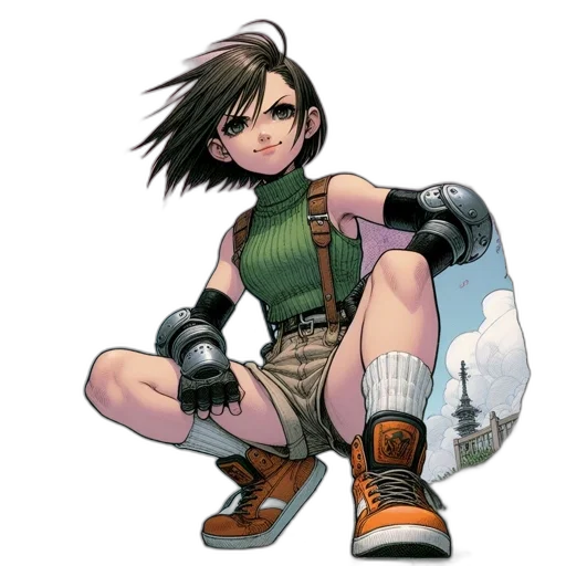 weapon, shoes, jacket, concept art transparent PNG cut-out