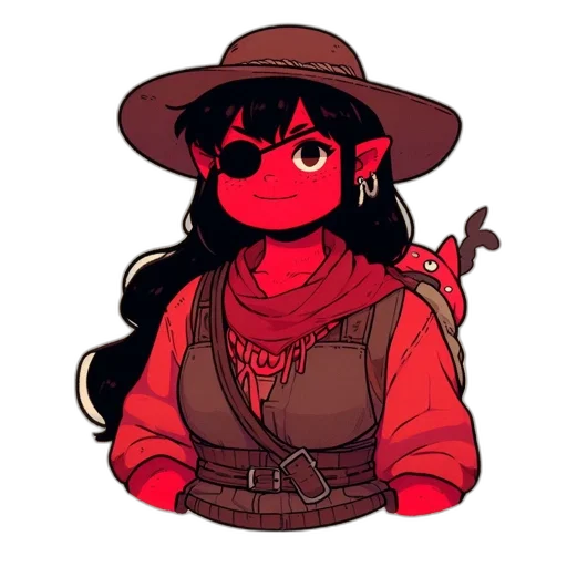 staff, hat, mask, weapon transparent PNG cut-out