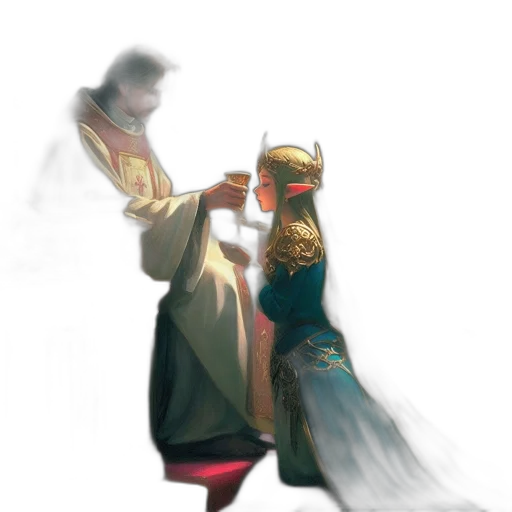 staff, sword, crown, mask transparent PNG cut-out