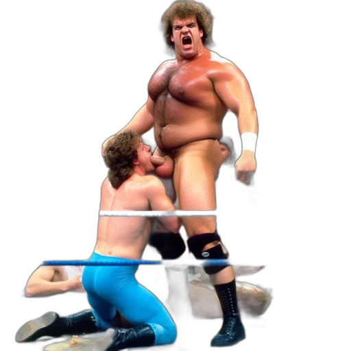 concept art, 3d render, wrestling, match transparent PNG cut-out