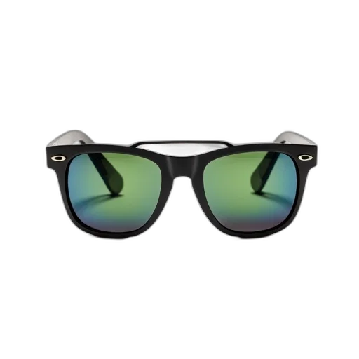 3d render, green, pair, black transparent PNG cut-out