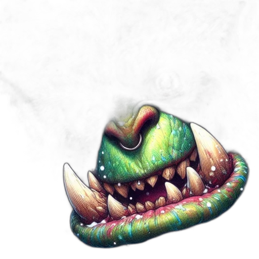 creature, dragon, mask, face transparent PNG cut-out