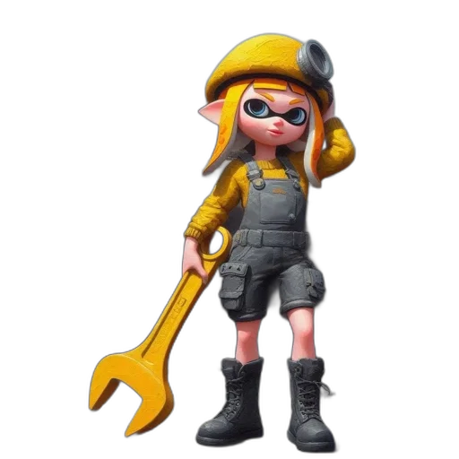 staff, weapon, 3d render, concept art transparent PNG cut-out