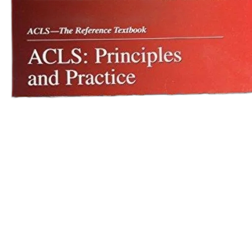 cover, acls, principles, practice transparent PNG cut-out