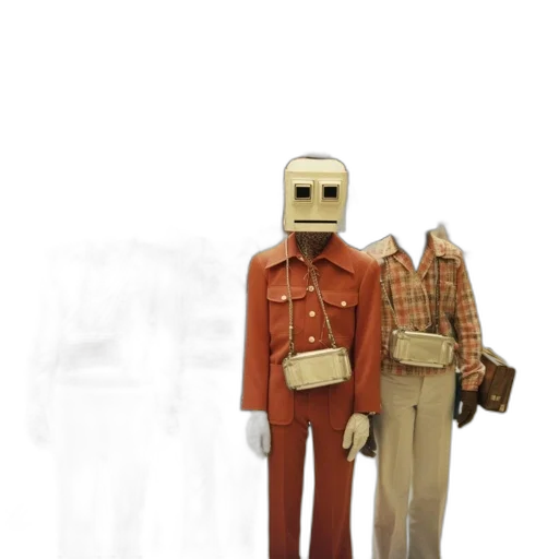 robot, jacket, mask, concept art transparent PNG cut-out