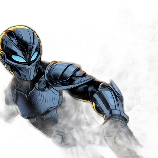robot, mask, concept art, comic book art transparent PNG cut-out