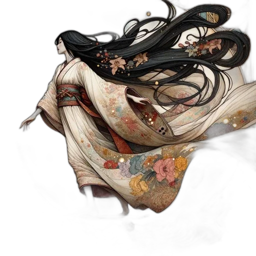 mask, hair, dress, crown transparent PNG cut-out