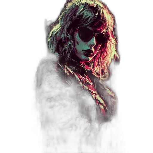 jacket, face, hair, mask transparent PNG cut-out