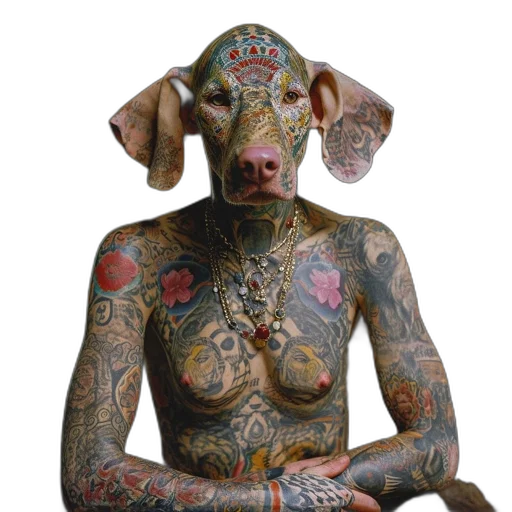 animal, jewelry, mask, creature transparent PNG cut-out