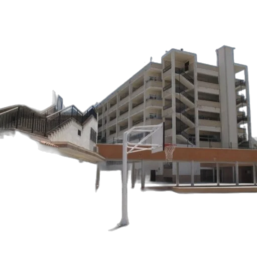 building, 3d render, concept art, photorealistic transparent PNG cut-out