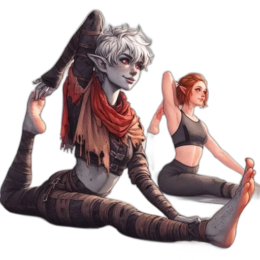 creature, fantasy art, concept art, pixel art transparent PNG cut-out