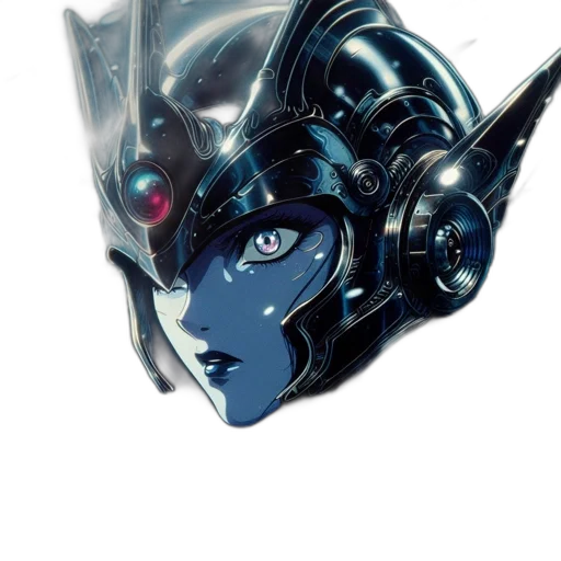 robot, mask, face, creature transparent PNG cut-out