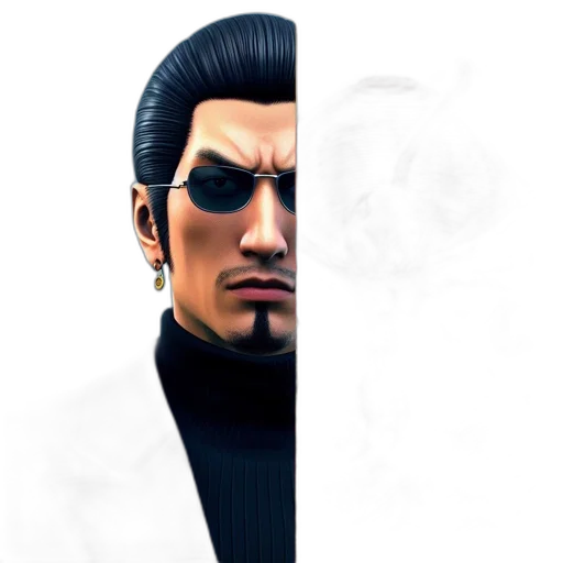 face, jacket, mask, staff transparent PNG cut-out