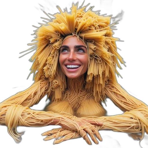 hair, mask, creature, animal transparent PNG cut-out