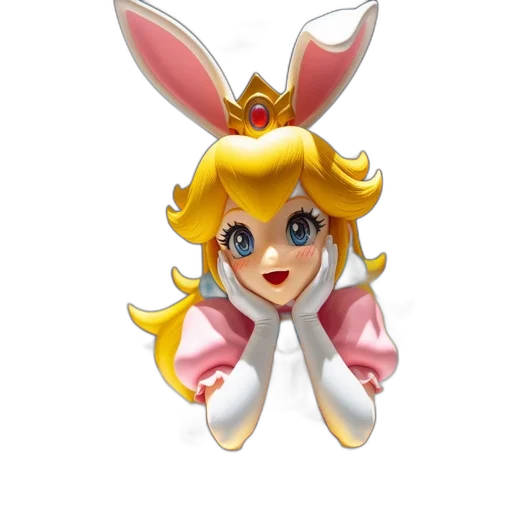 crown, staff, mask, 3d render transparent PNG cut-out