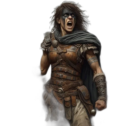 face, sword, fantasy art, concept art transparent PNG cut-out